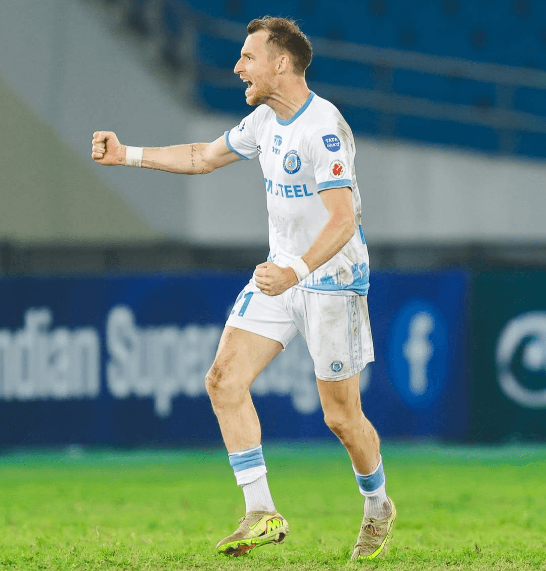 💥 Nikola Stojanovic snatches point for Jamshedpur FC!