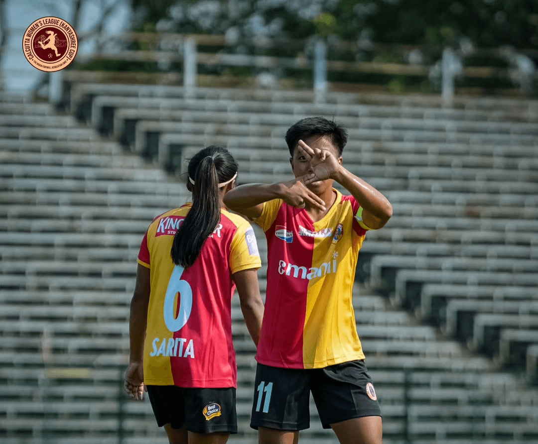 ⚽🔥 Shrabani Murmu & Co. unstoppable! East Bengal FC crush Moitri Sansad