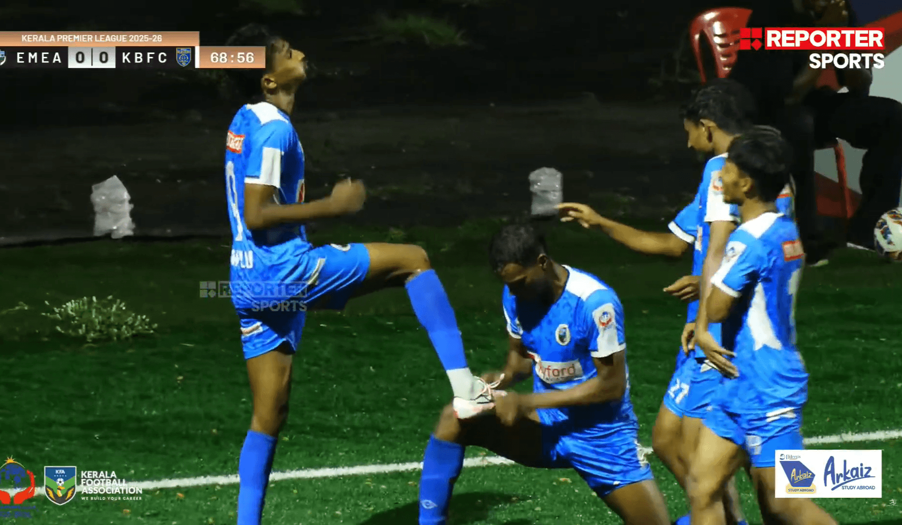 💥 Aflahudheen goal seals 1-0 victory for EMEA College FC