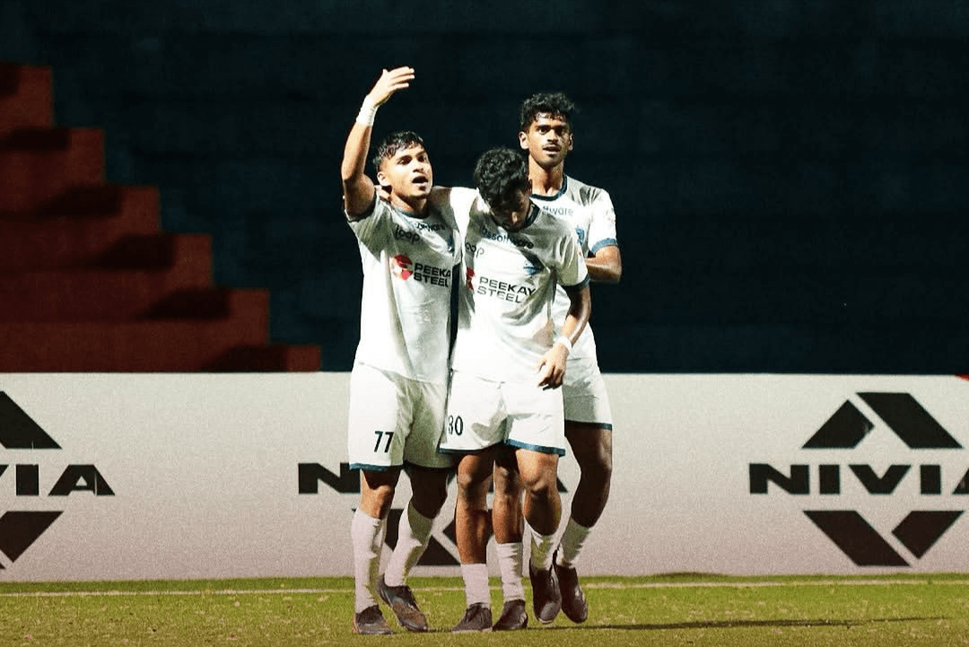 ⚽⚽ Shamnad K P brace as Calicut FC thrash SAI, Kollam