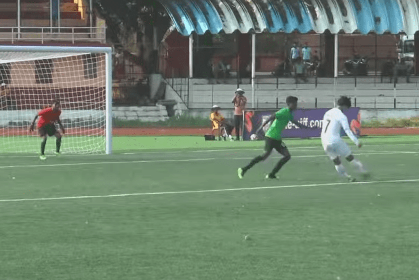 ⚽🔥 Hanu Tari hat-trick! Arunachal Pradesh 3-2