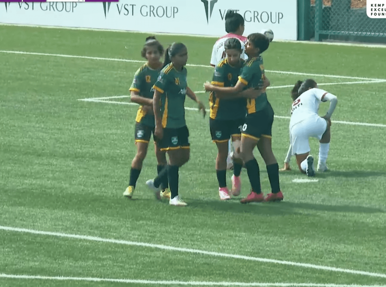 ⚽🔥 Nidhi hat-trick! Juba Sangha FC 5-2
