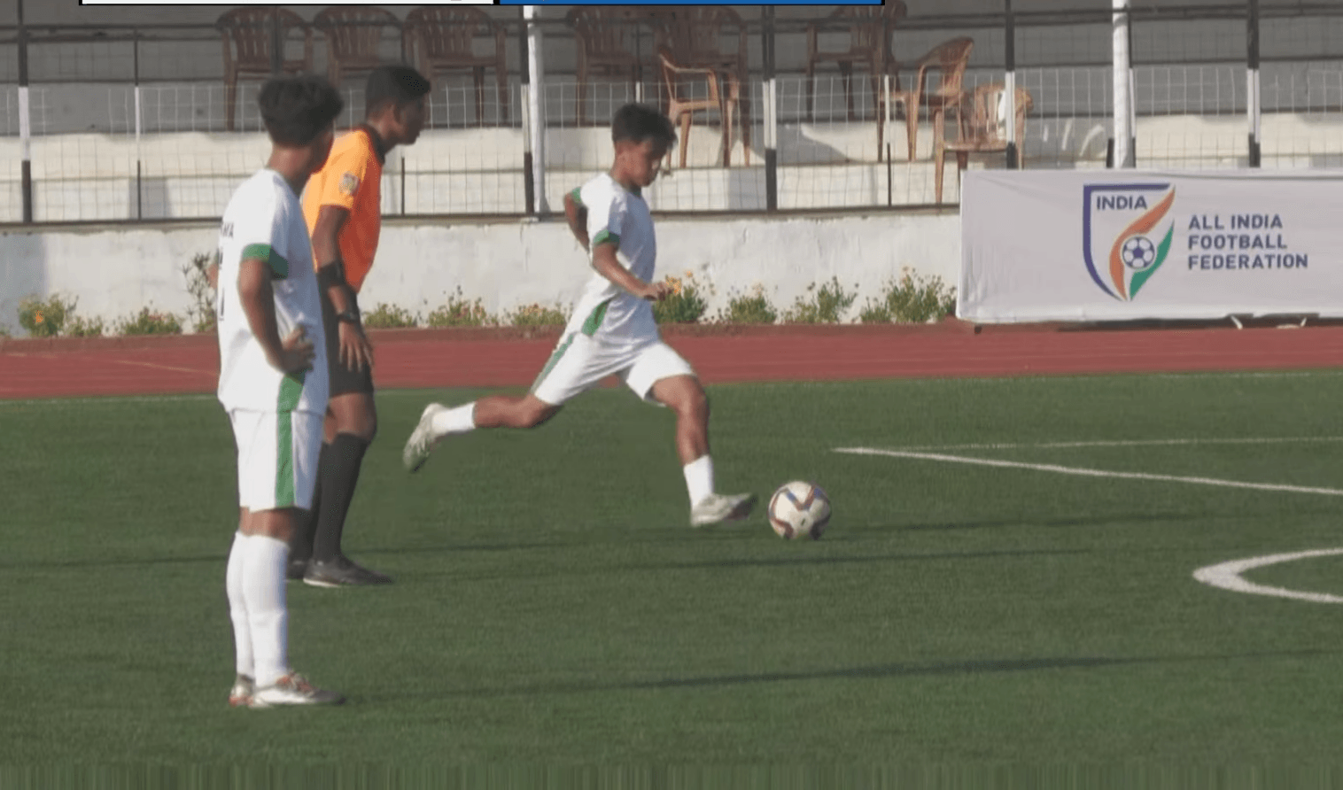 ⚽⚽ Menangpyndap Khongjee with a double as Meghalaya beat Bihar 3-1