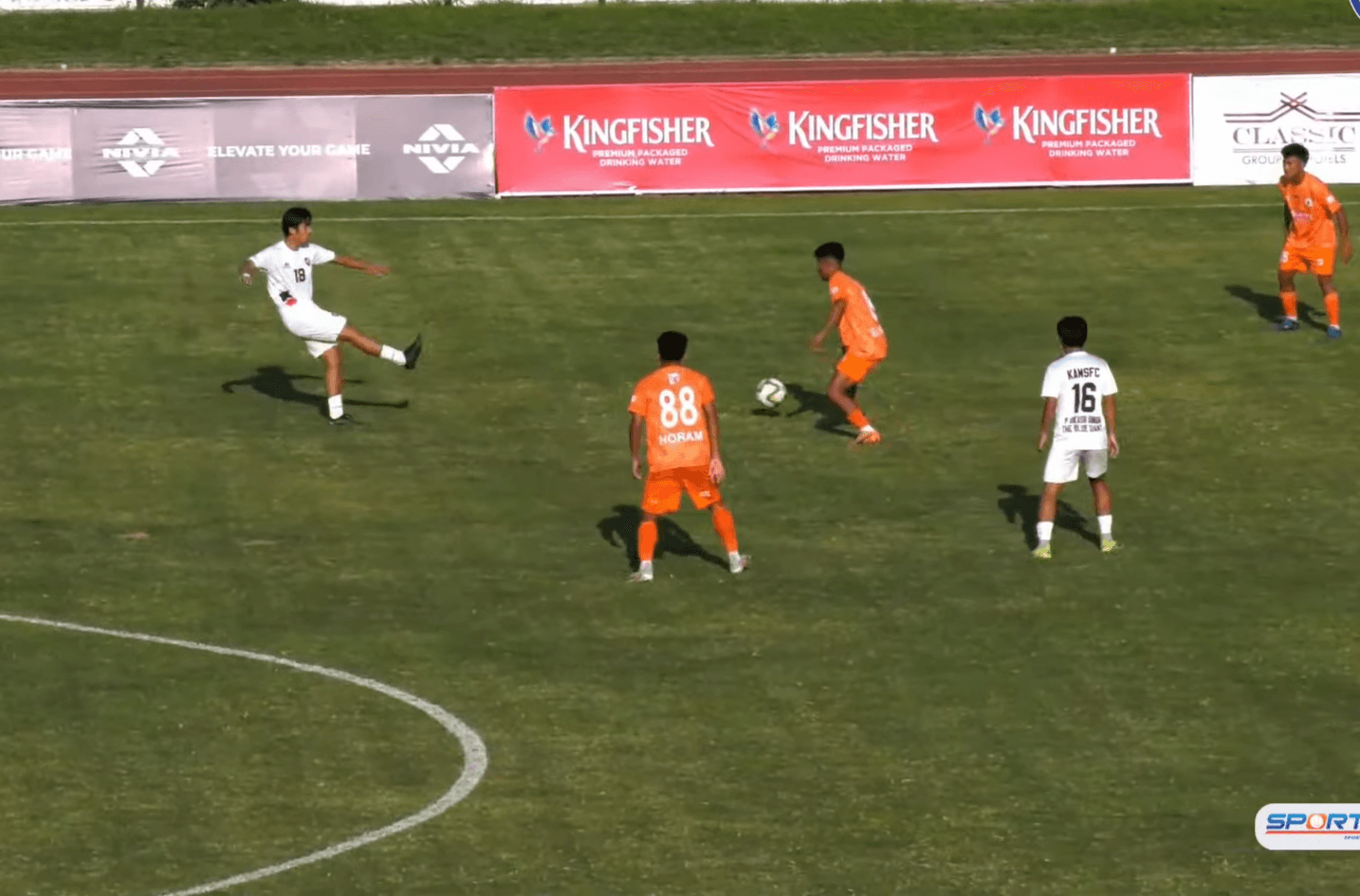 🤝 NEROCA FC, Karbi Anglong MS FC played out a hard-fought 2-2 draw