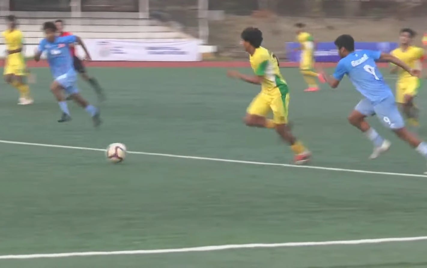⏰🔥 Mirza Abbas Ali Baig stunning solo equalizer for Telangana in 3-3 goal-fest.