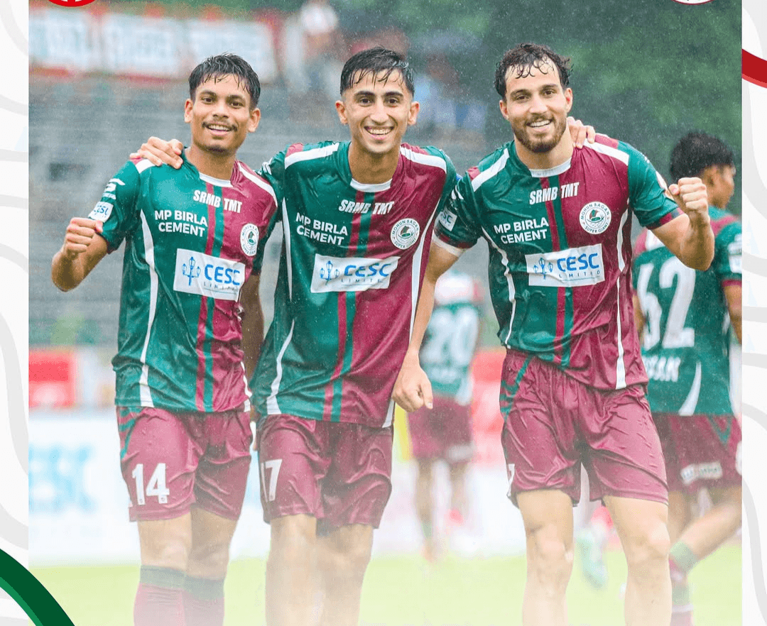 💪 Kiyann Nassiri hat-trick hero for Mohun Bagan