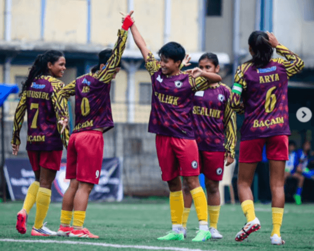⚽⚽ Diti Kanungo and Muriel Adam brace as SC Bacaim thrash Community Football Club India